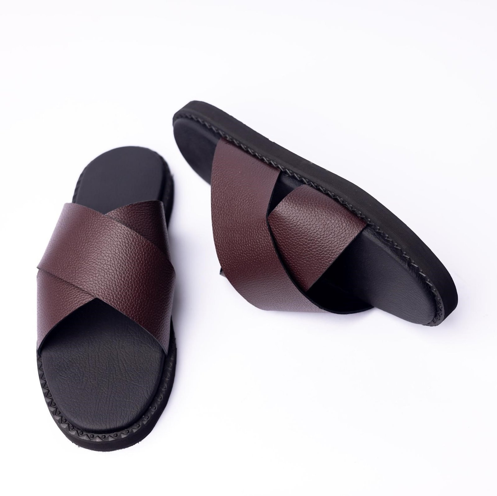 Grunge Brown Simple Slides (4)